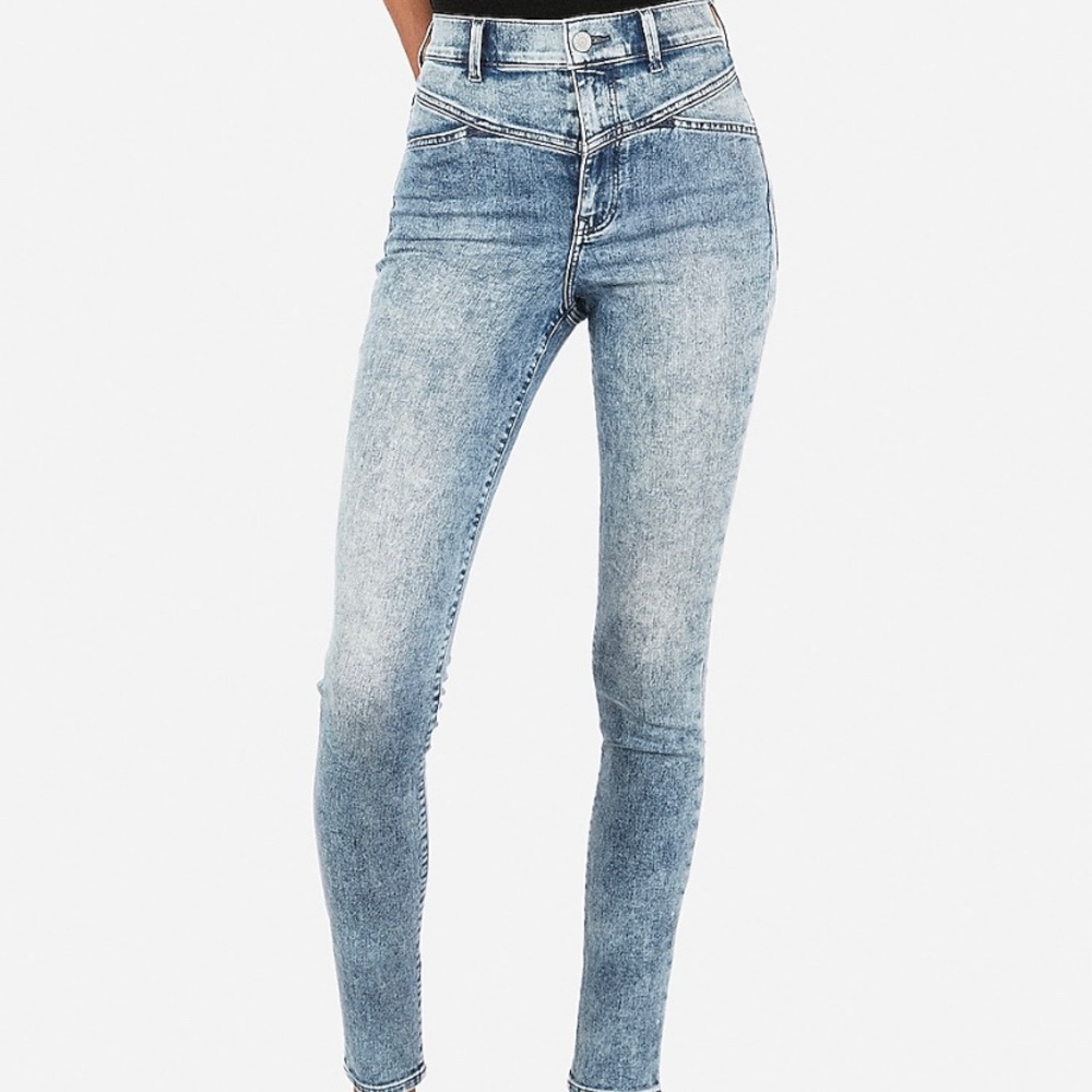 Express Acid Wash Jeans